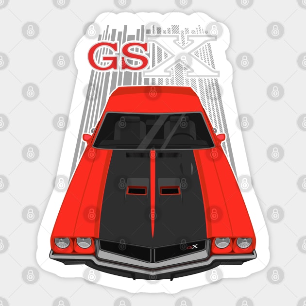 Skylark GSX 2nd gen Red Sticker by V8social